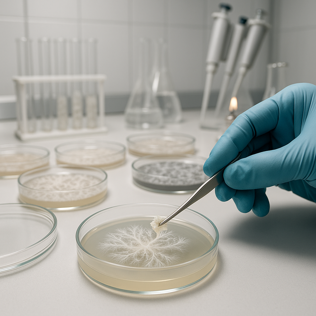 szczepienie mycelium